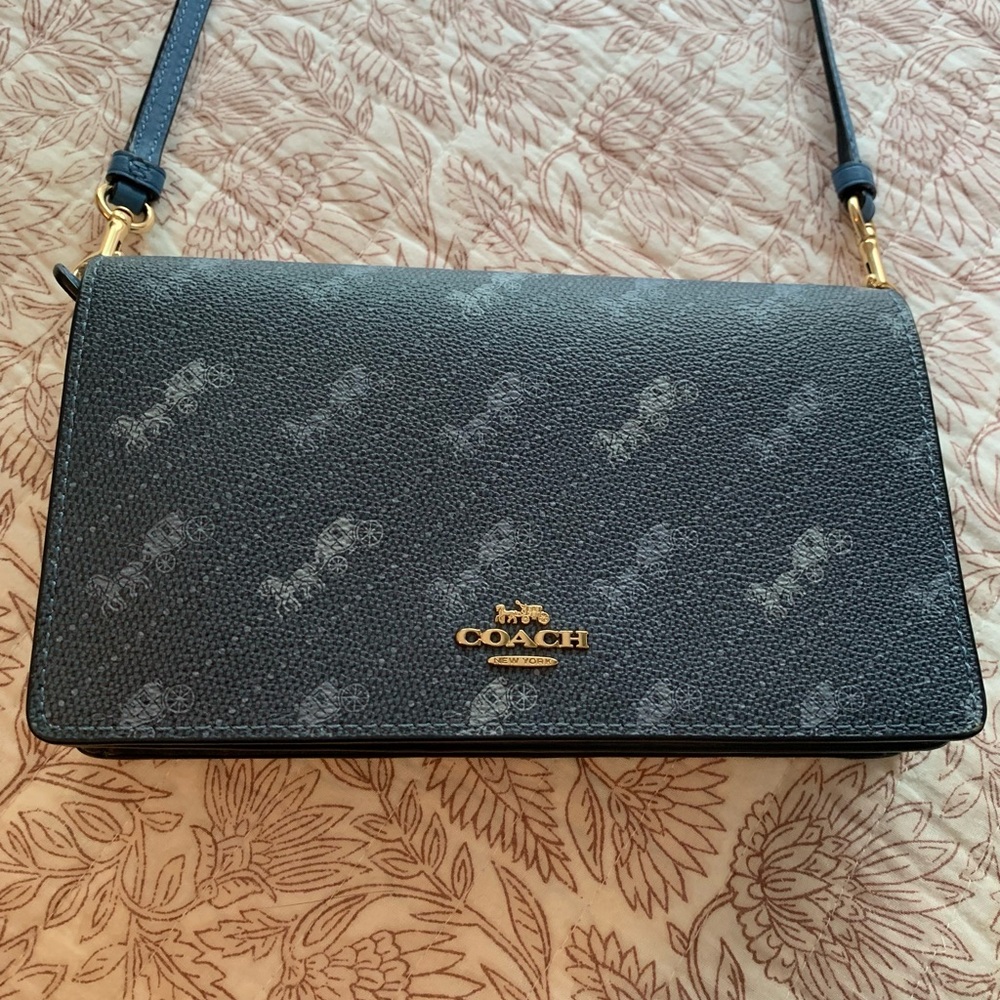 Coach Anna Foldover Crossbody Clutch